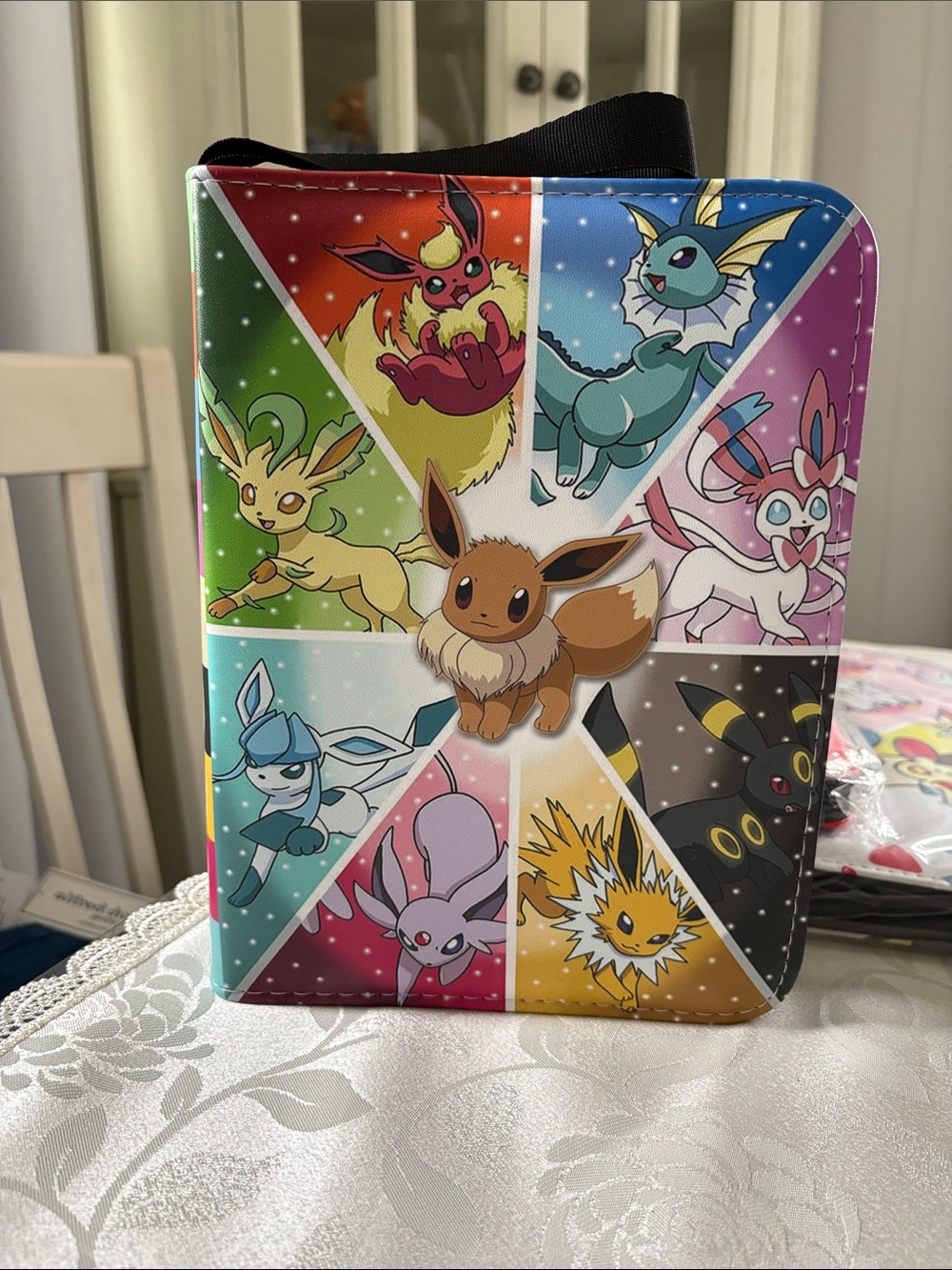 Eevee & Eeveelutions Kids Trading Card Binder - Multi-Color